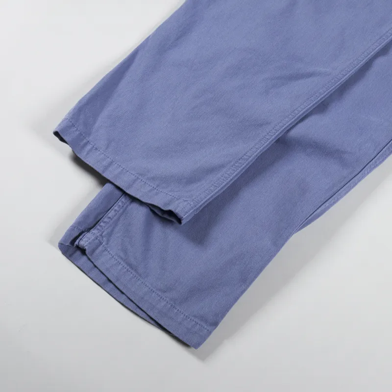 Carhartt WIP Flint Pant Bay Blue Moraga Twill-6