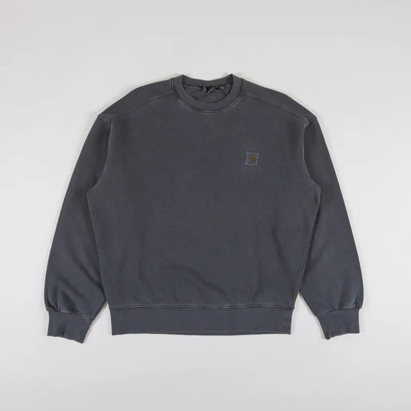 Carhartt WIP Nelson Sweat Charcoal