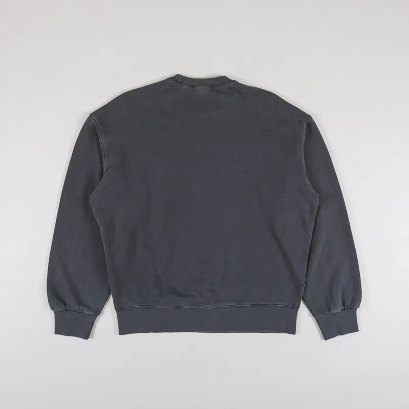 Carhartt WIP Nelson Sweat Charcoal-1