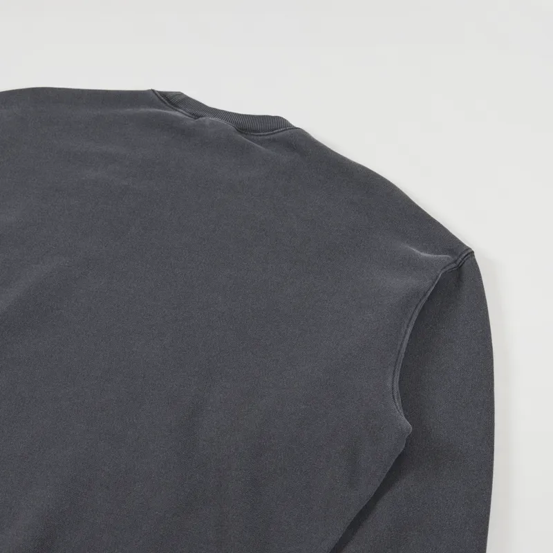 Carhartt WIP Nelson Sweat Charcoal-2