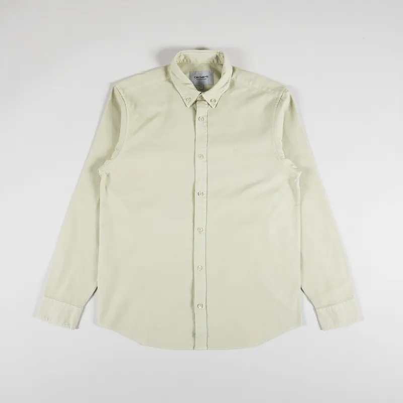Carhartt WIP Long Sleeve Bolton Shirt Beryl