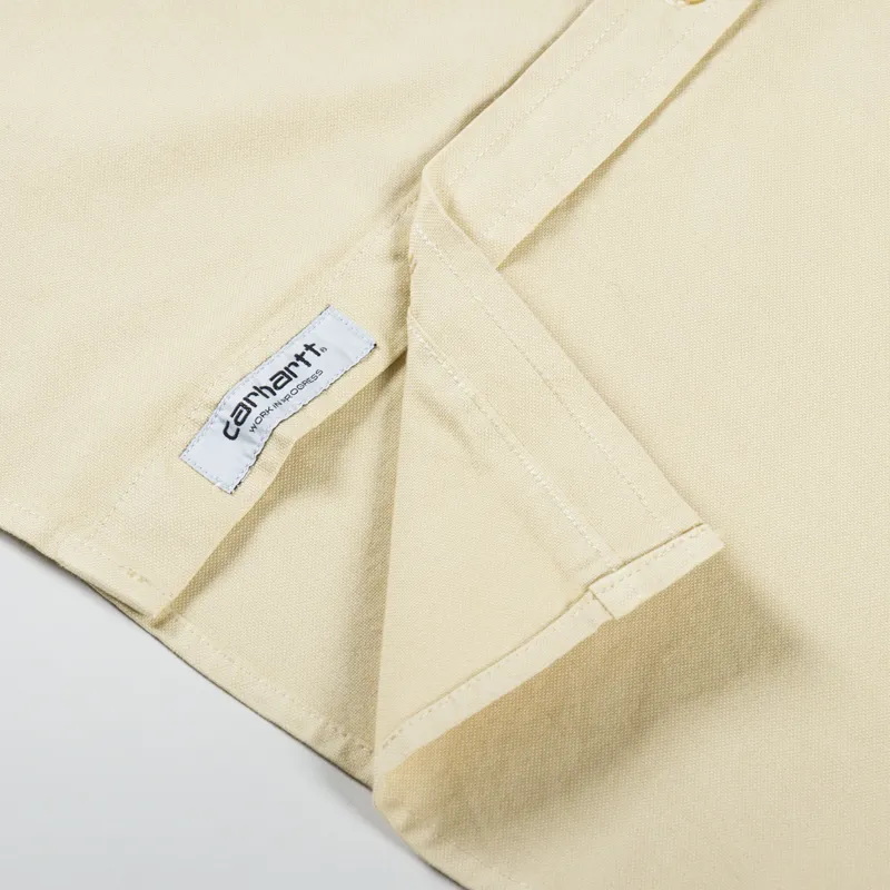 Carhartt WIP Long Sleeve Bolton Shirt Rattan-7