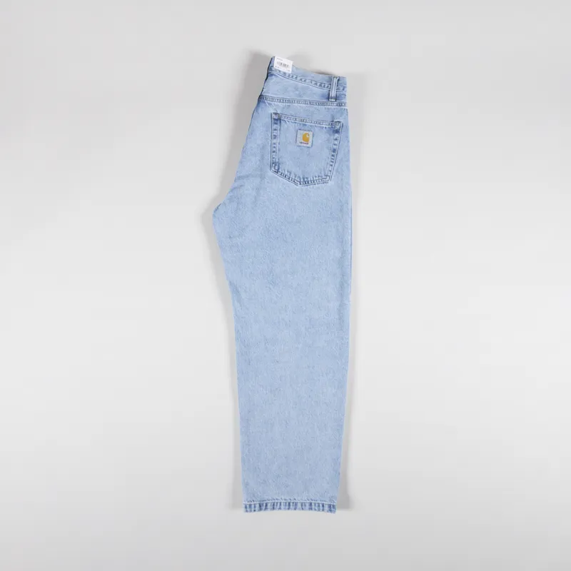 Carhartt WIP Landon Pant Blue Bleached Robertson Denim-2