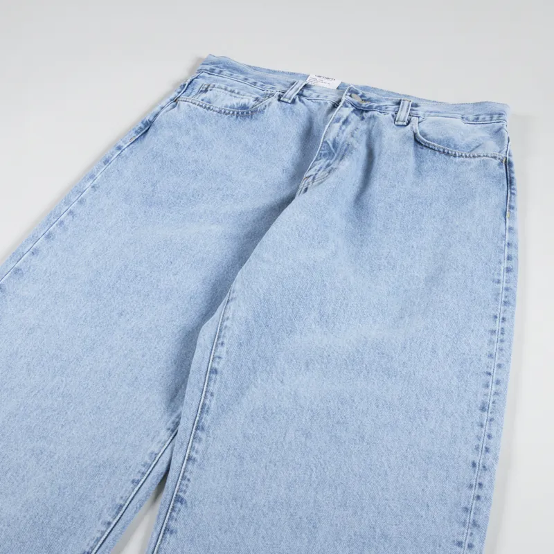 Carhartt WIP Landon Pant Blue Bleached Robertson Denim-3