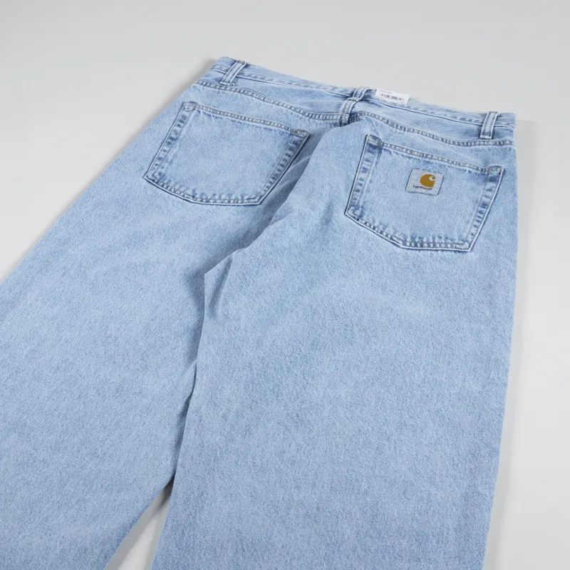 Carhartt WIP Landon Pant Blue Bleached Robertson Denim-4
