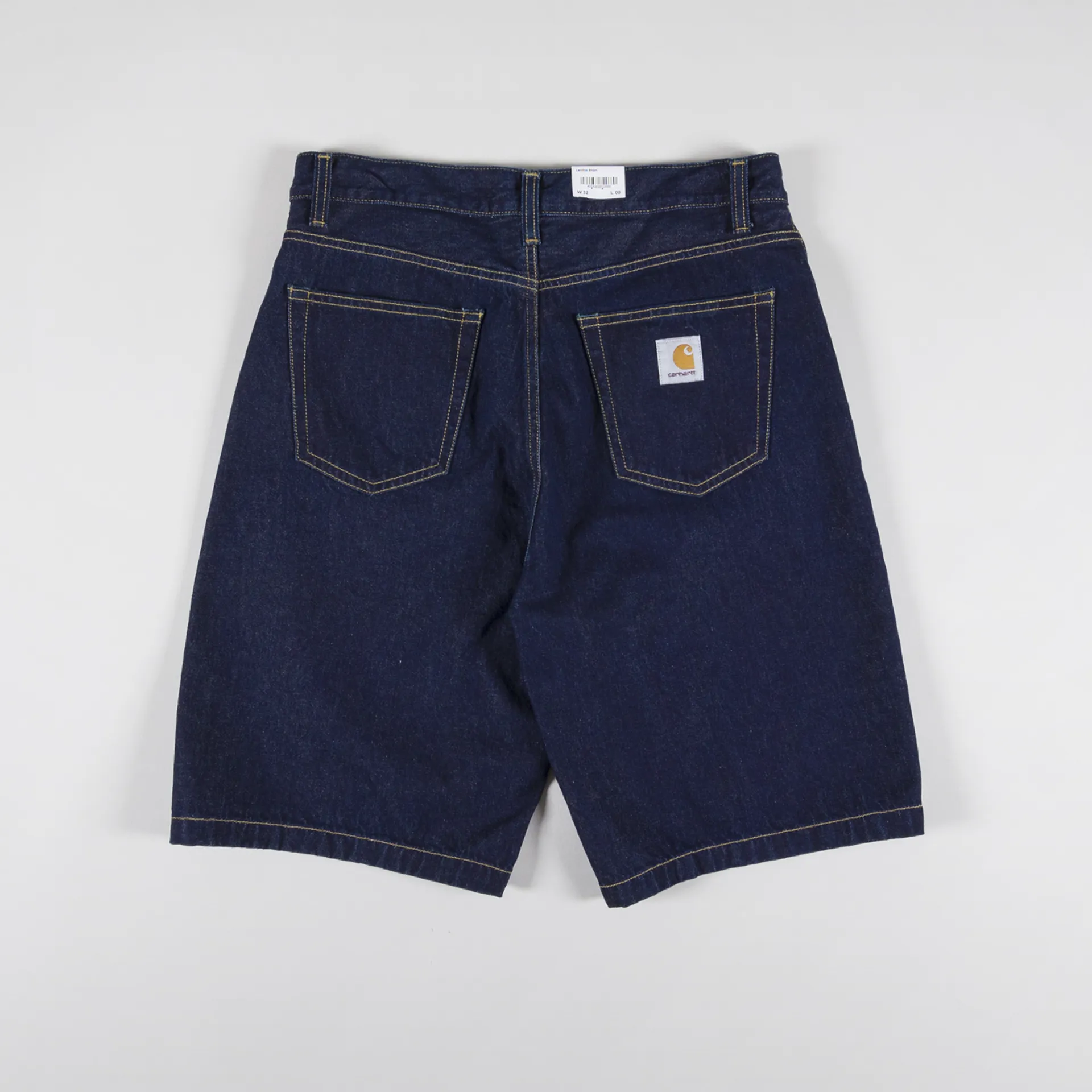 Blue Carhartt WIP Landon Denim Short