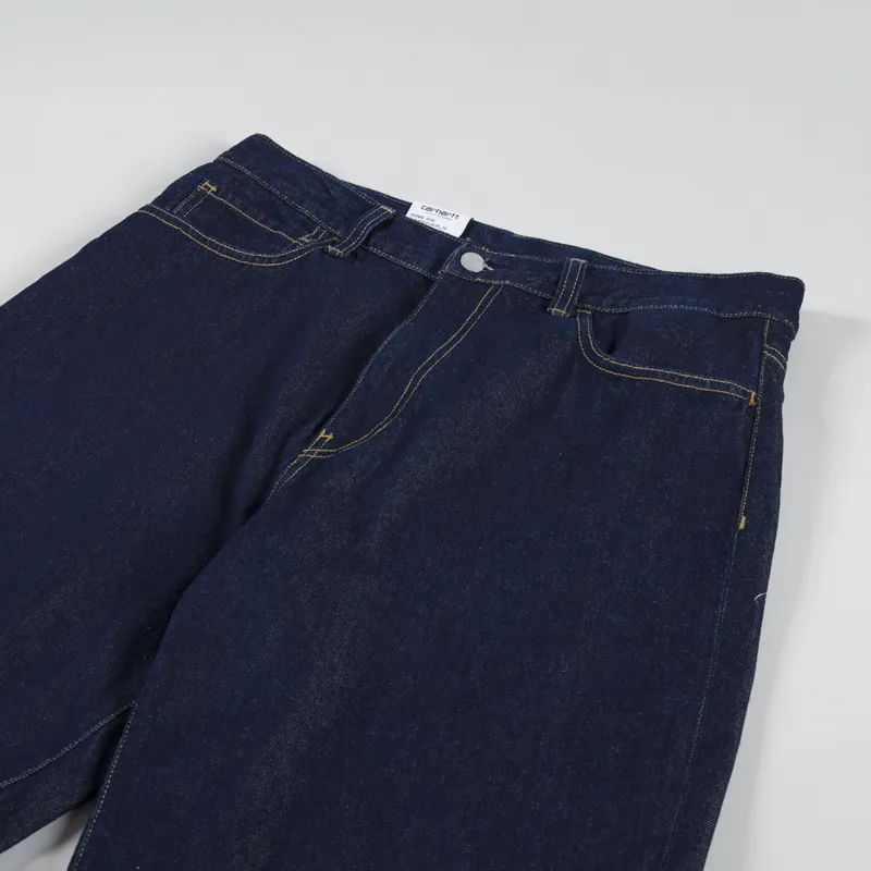 Carhartt WIP Landon Short Blue Rinsed-2