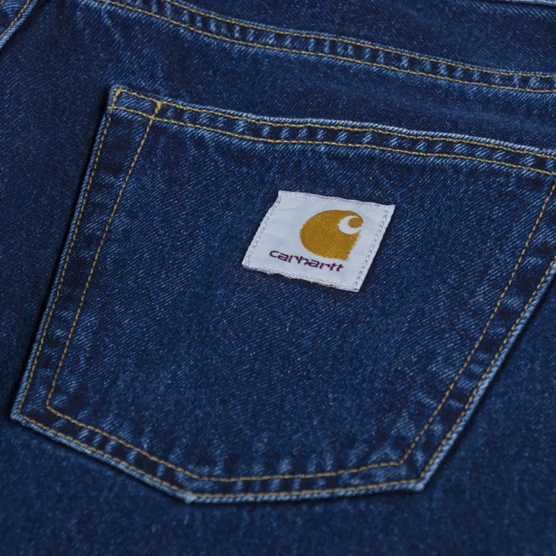 Carhartt WIP Landon Short Blue Stone Washed-4