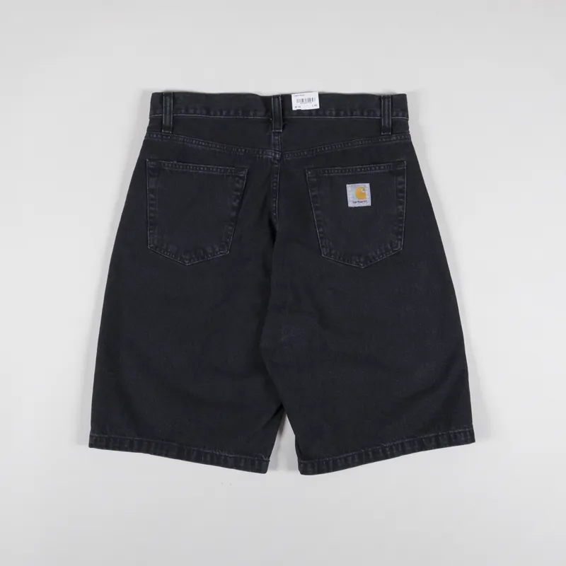 Carhartt WIP Landon Short Black Stone Washed-1