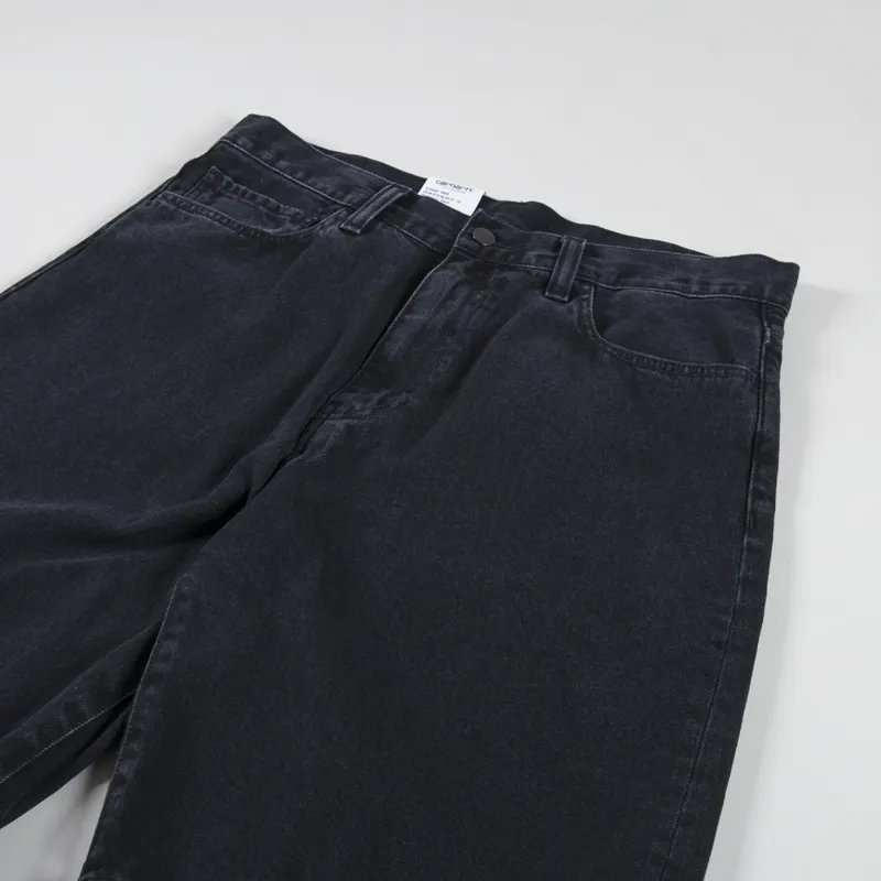 Carhartt WIP Landon Short Black Stone Washed-2
