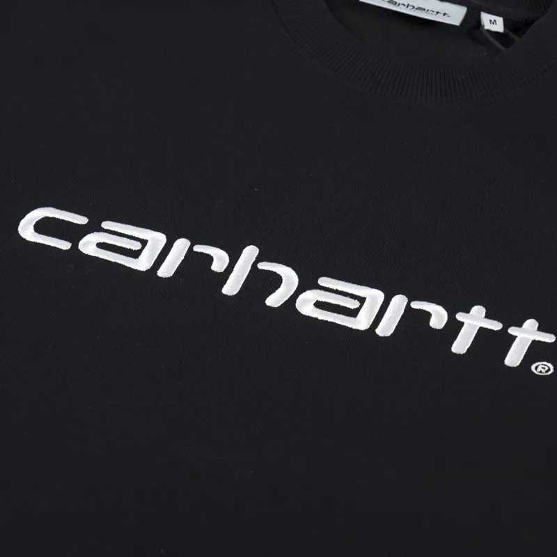 Carhartt WIP Sweat Black White-4