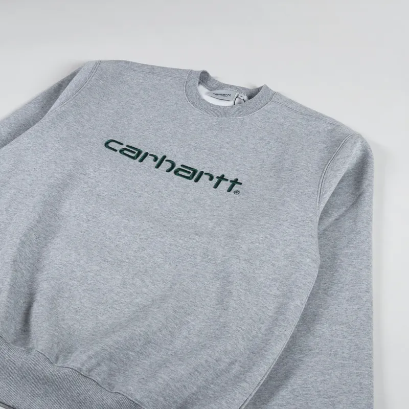 Carhartt WIP Sweat Grey Heather Chervil-2