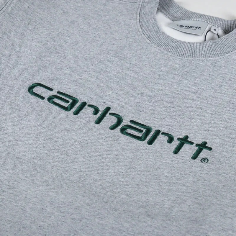 Carhartt WIP Sweat Grey Heather Chervil-4