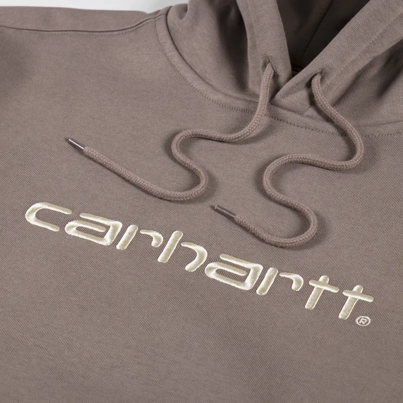 Carhartt WIP Hooded Sweat Branch Rattan-4