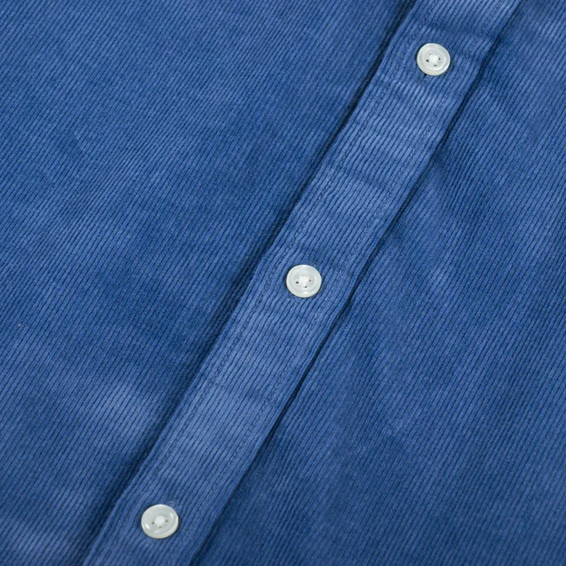 Carhartt WIP Long Sleeve Madison Fine Cord Shirt Sorrent Wax-5