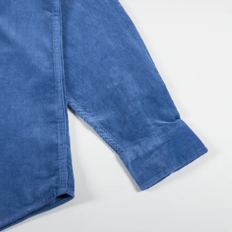 Carhartt WIP Long Sleeve Madison Fine Cord Shirt Sorrent Wax-6