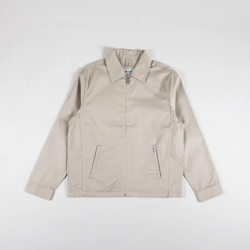 Carhartt WIP Mens SS24 Modular Collar Jacket Wall Brown