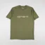 Carhartt WIP Script T Shirt Dundee Glassy Pink