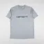 Carhartt WIP Script T Shirt Grey Heather Chervil