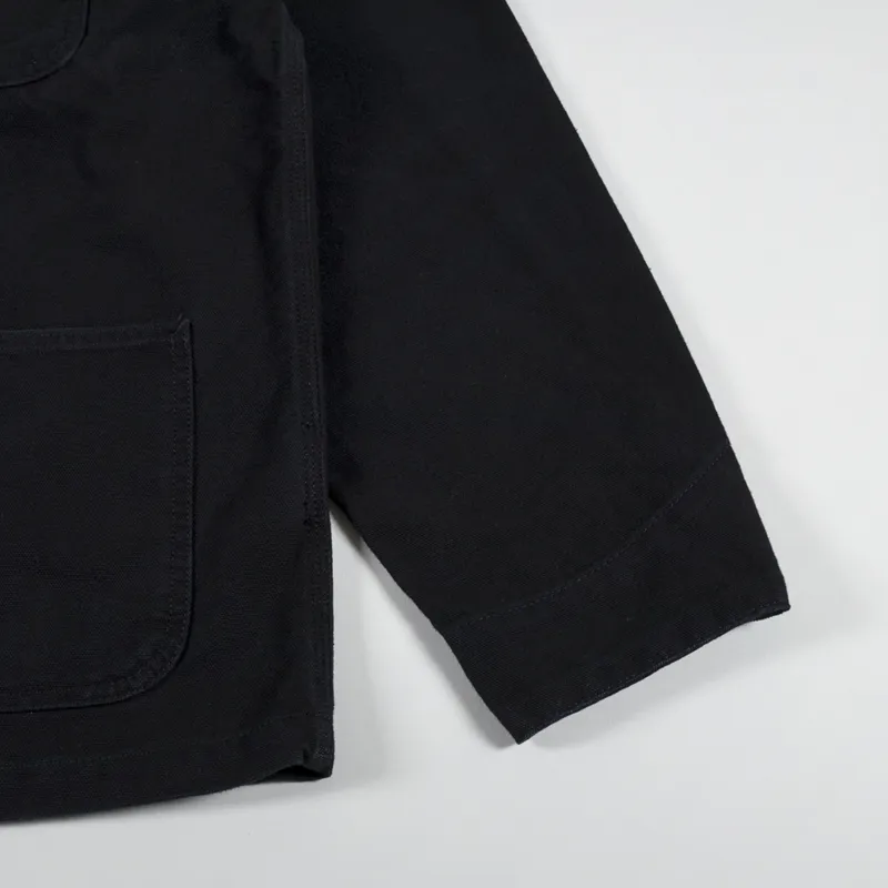 Carhartt WIP Michigan Summer Coat Black Aged Canvas-6