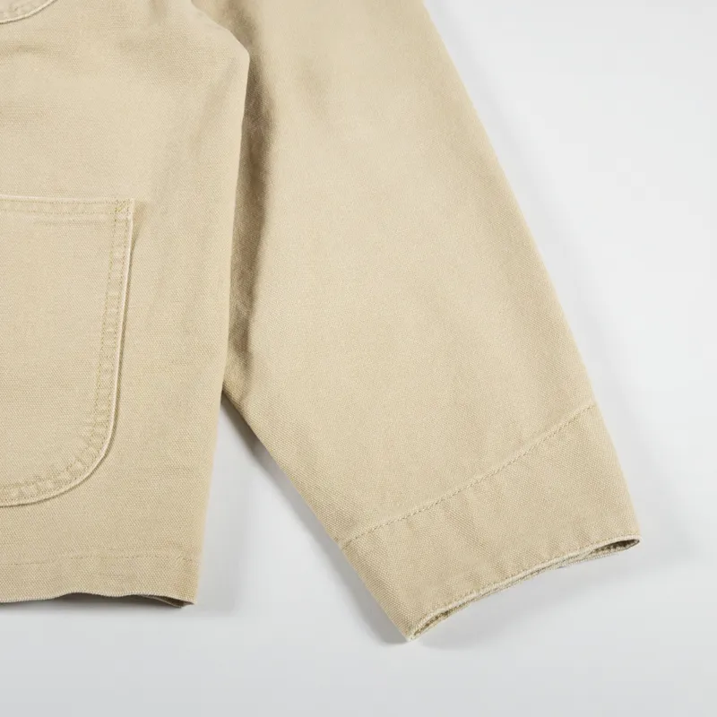 Carhartt WIP Womens OG Michigan Coat Bourbon Aged Canvas-10