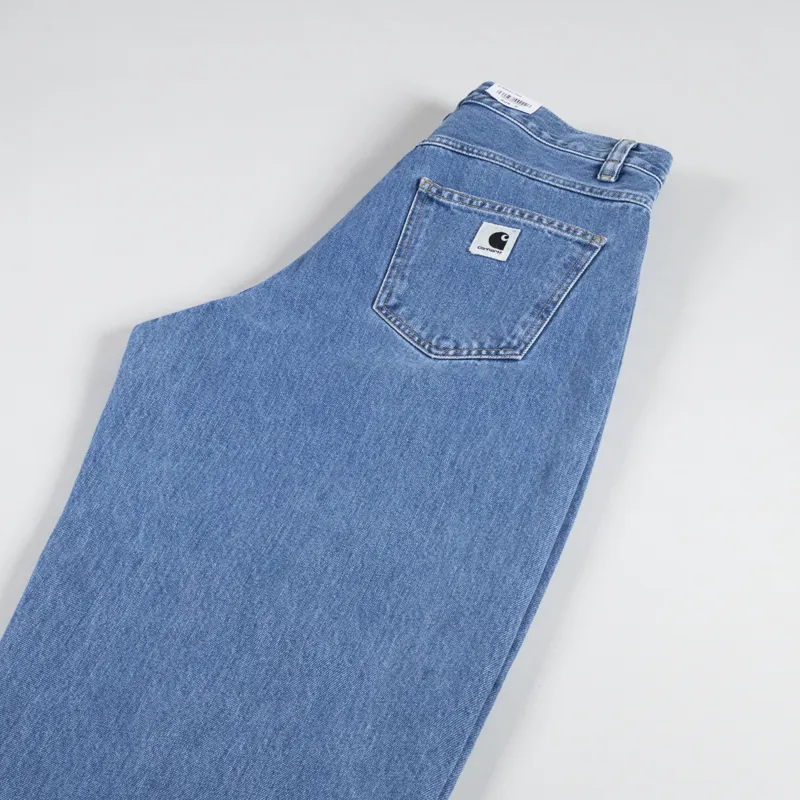 Carhartt WIP Womens Brandon Pant Stone Bleached Blue-9