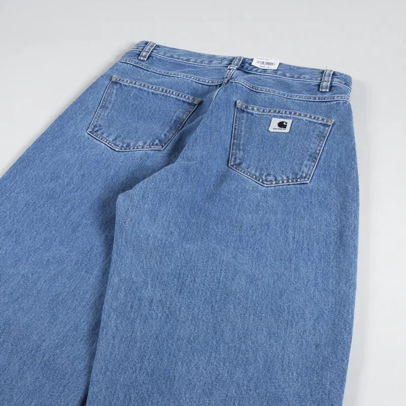 Carhartt WIP Womens Brandon Pant Stone Bleached Blue-8