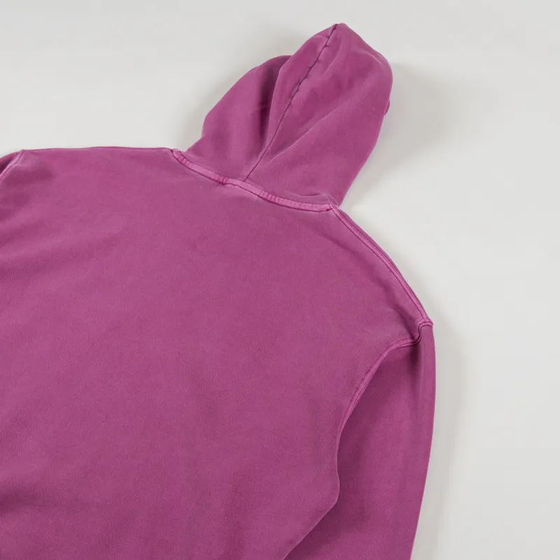 Carhartt WIP Womens Hooded Nelson Sweat Magenta-7