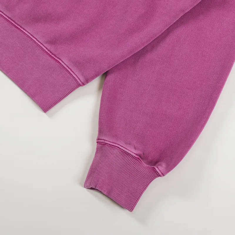 Carhartt WIP Womens Hooded Nelson Sweat Magenta-9