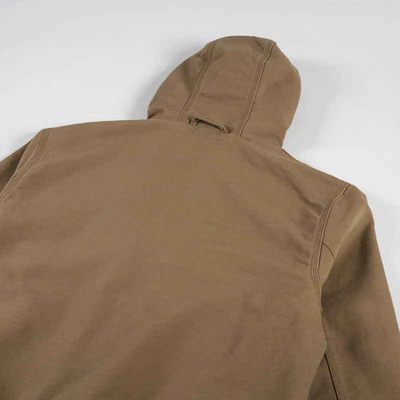 Carhartt WIP Active Jacket Hamilton Brown Rinsed-5