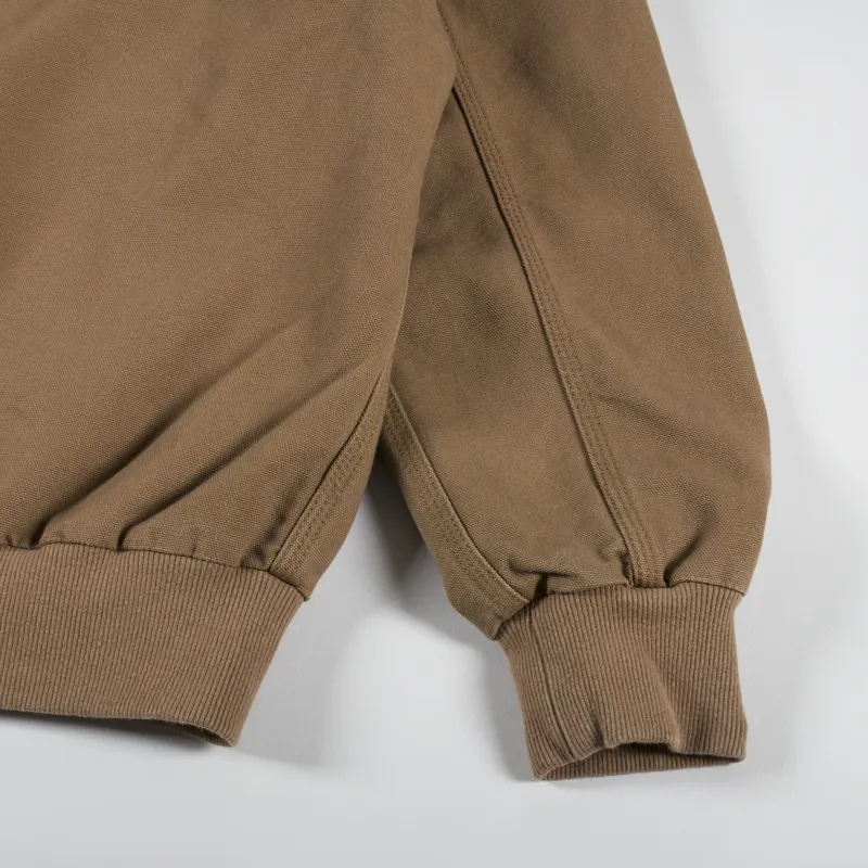 Carhartt WIP Active Jacket Hamilton Brown Rinsed-7
