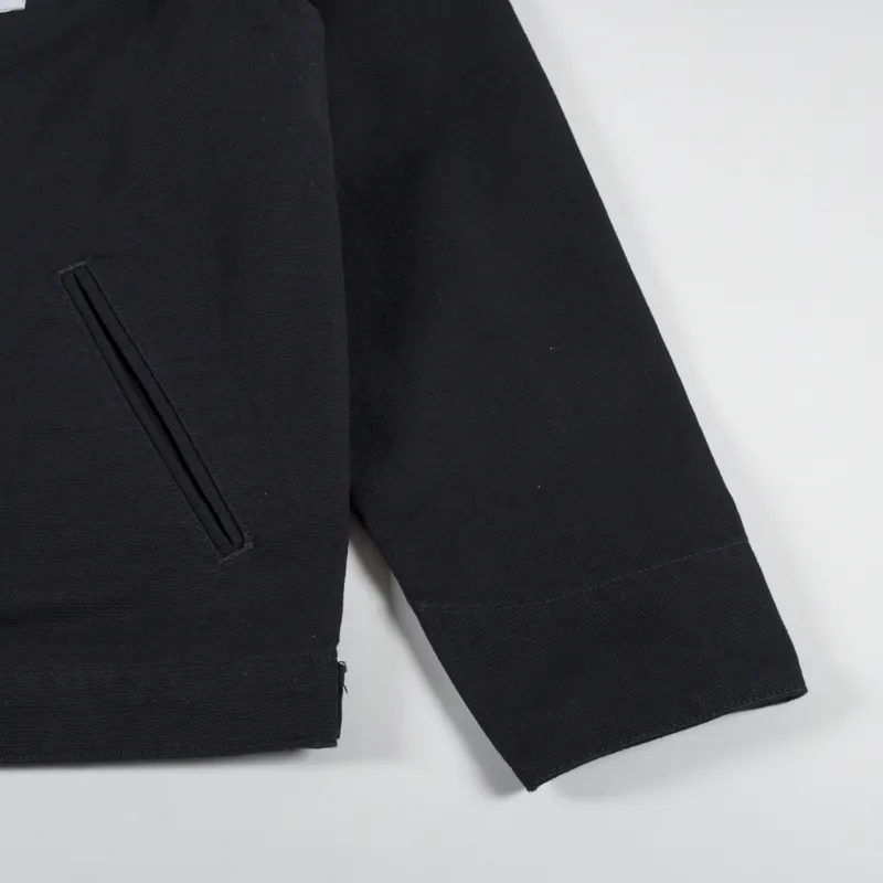 Carhartt WIP Detroit Jacket Black Rinsed-7