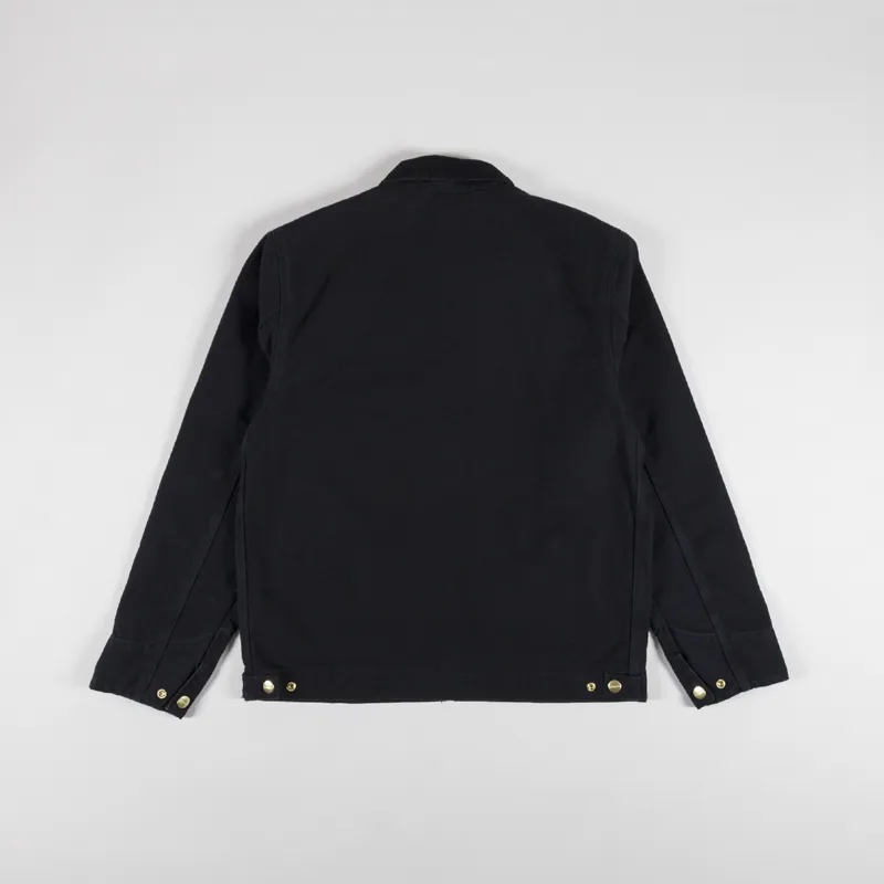 Carhartt WIP Detroit Jacket Black Aged Canvas-2
