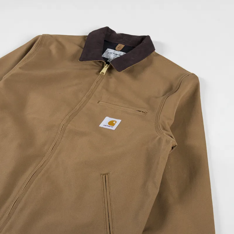 Carhartt WIP Detroit Jacket Hamilton Brown Tobacco Rinsed-3
