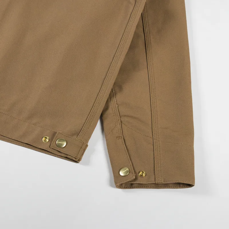Carhartt WIP Detroit Jacket Hamilton Brown Tobacco Rinsed-7