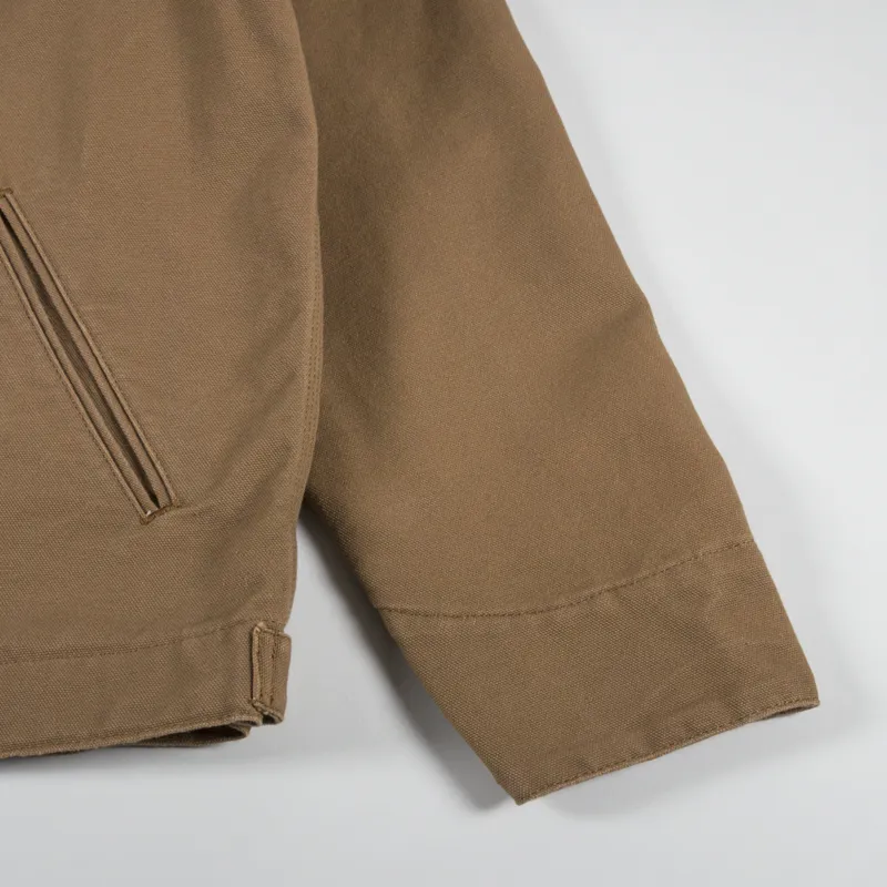 Carhartt WIP Detroit Jacket Hamilton Brown Tobacco Rinsed-8