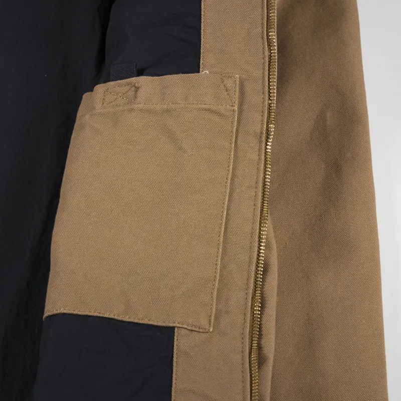 Carhartt WIP Detroit Jacket Hamilton Brown Tobacco Rinsed-7