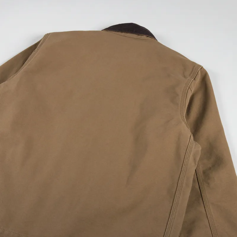 Carhartt WIP Detroit Jacket Hamilton Brown Tobacco Rinsed-5