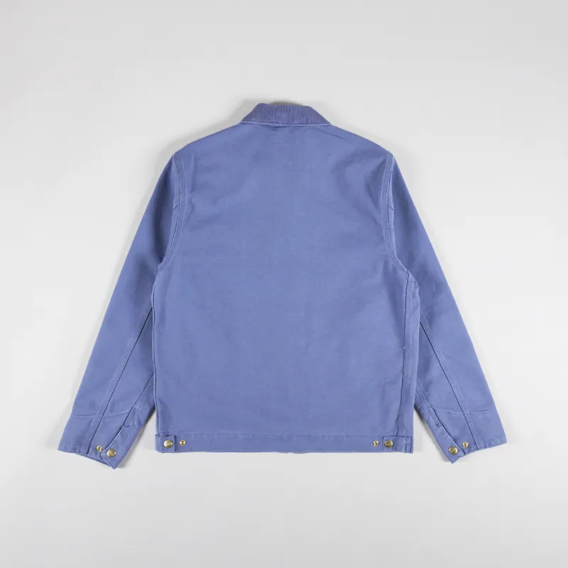 Carhartt WIP Detroit Jacket Bay Blue Aged Canvas-2