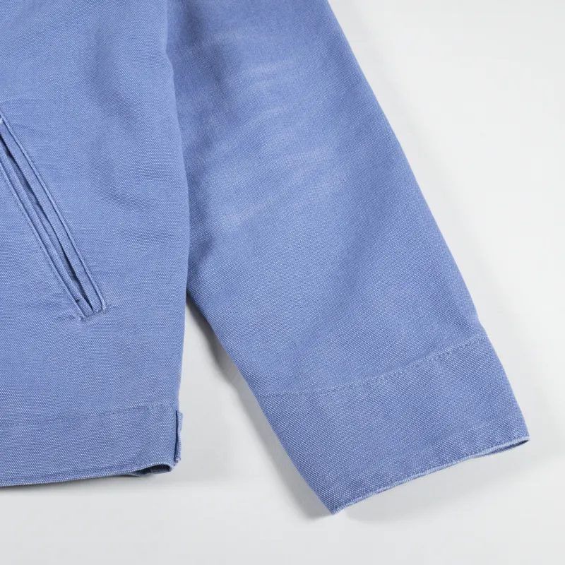 Carhartt WIP Detroit Jacket Bay Blue Aged Canvas-7