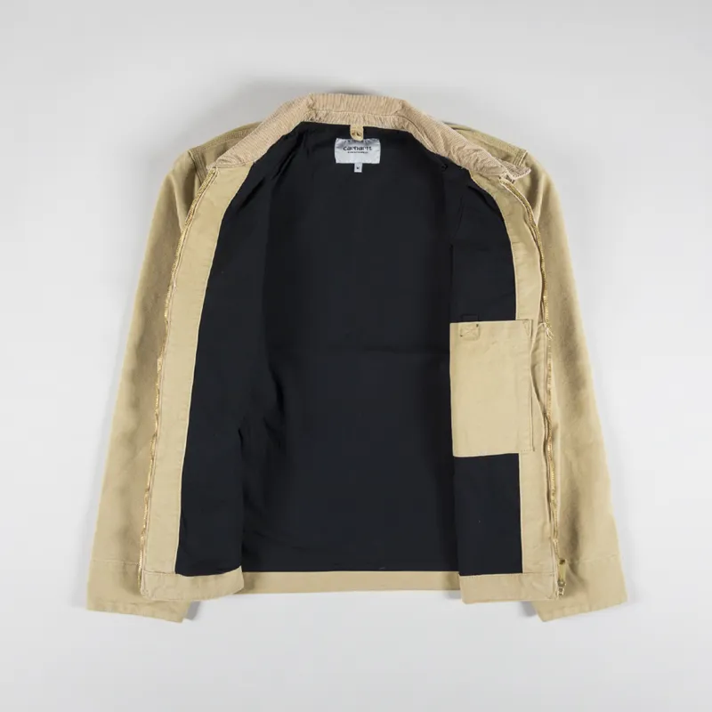 Carhartt WIP Detroit Jacket Bourbon Aged Canvas-1