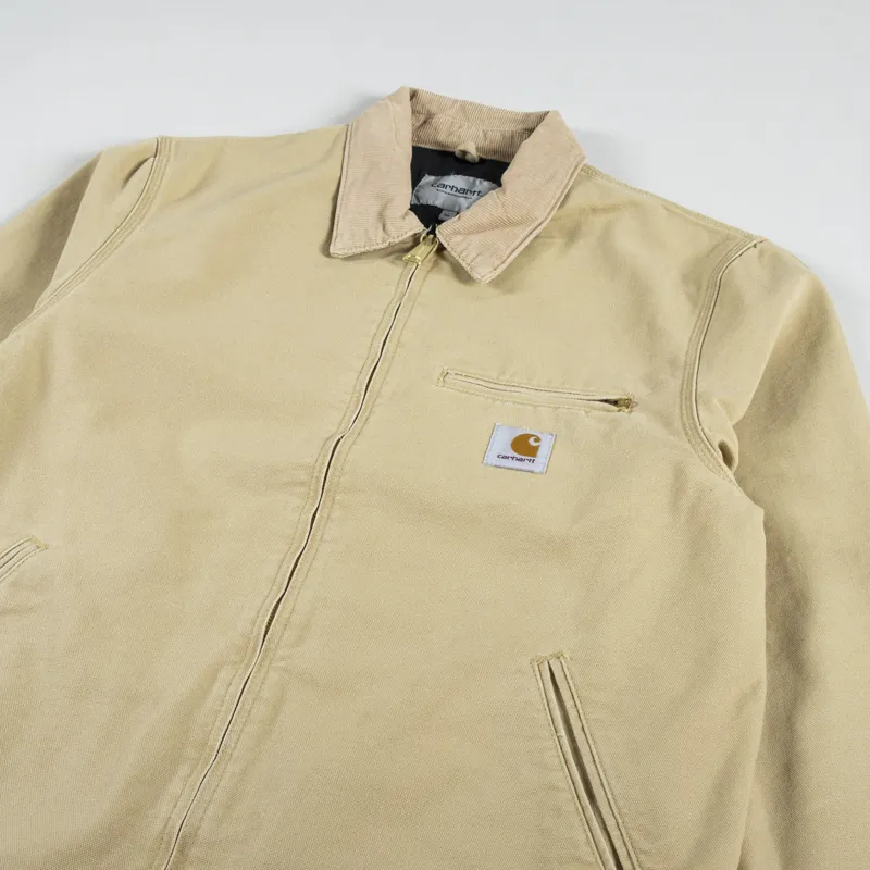 Carhartt WIP Detroit Jacket Bourbon Aged Canvas-3