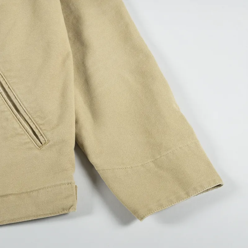 Carhartt WIP Detroit Jacket Bourbon Aged Canvas-7