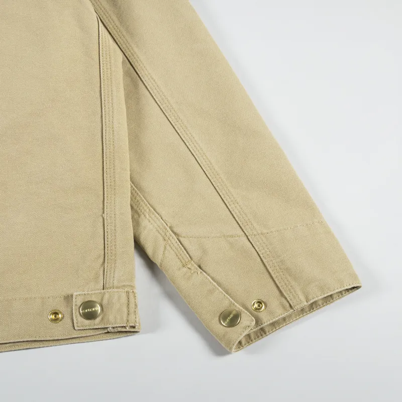 Carhartt WIP Detroit Jacket Bourbon Aged Canvas-8