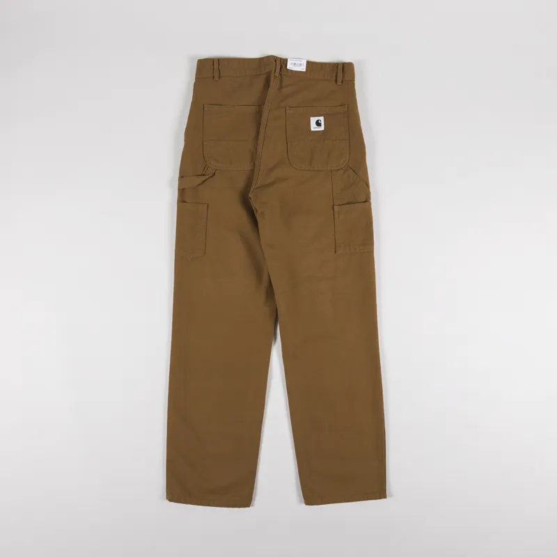 Carhartt WIP Womens Pierce Pant Straight Hamilton Brown Rinsed-4