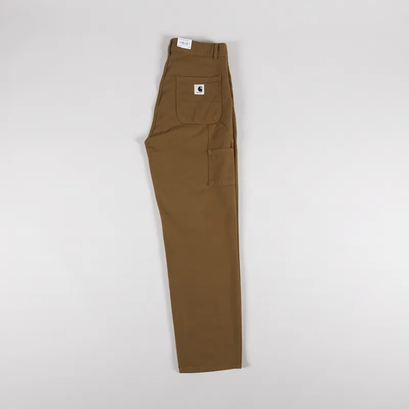 Carhartt WIP Womens Pierce Pant Straight Hamilton Brown Rinsed-6