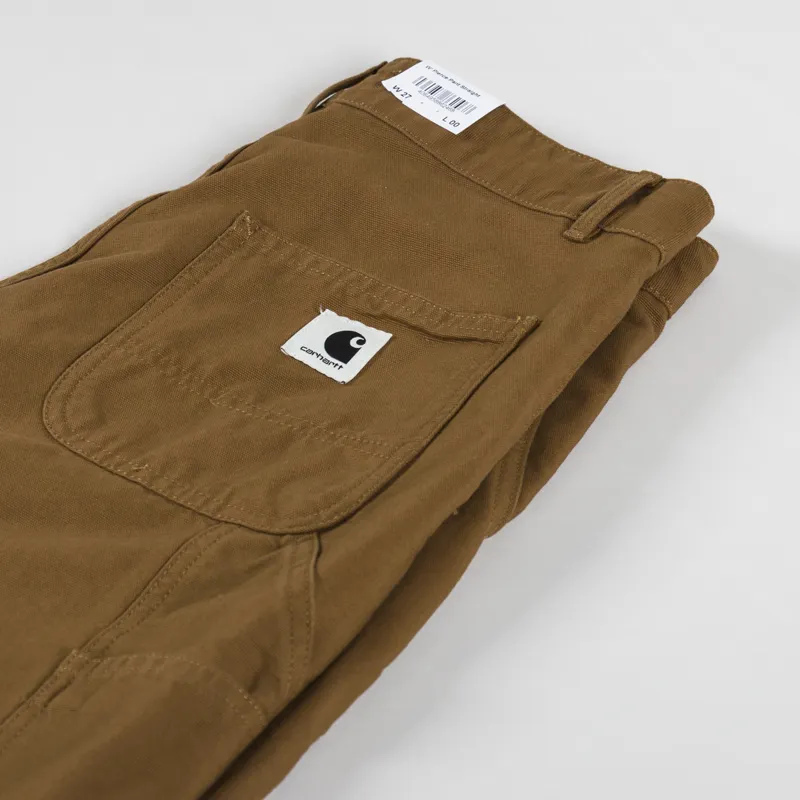 Carhartt WIP Womens Pierce Pant Straight Hamilton Brown Rinsed-9