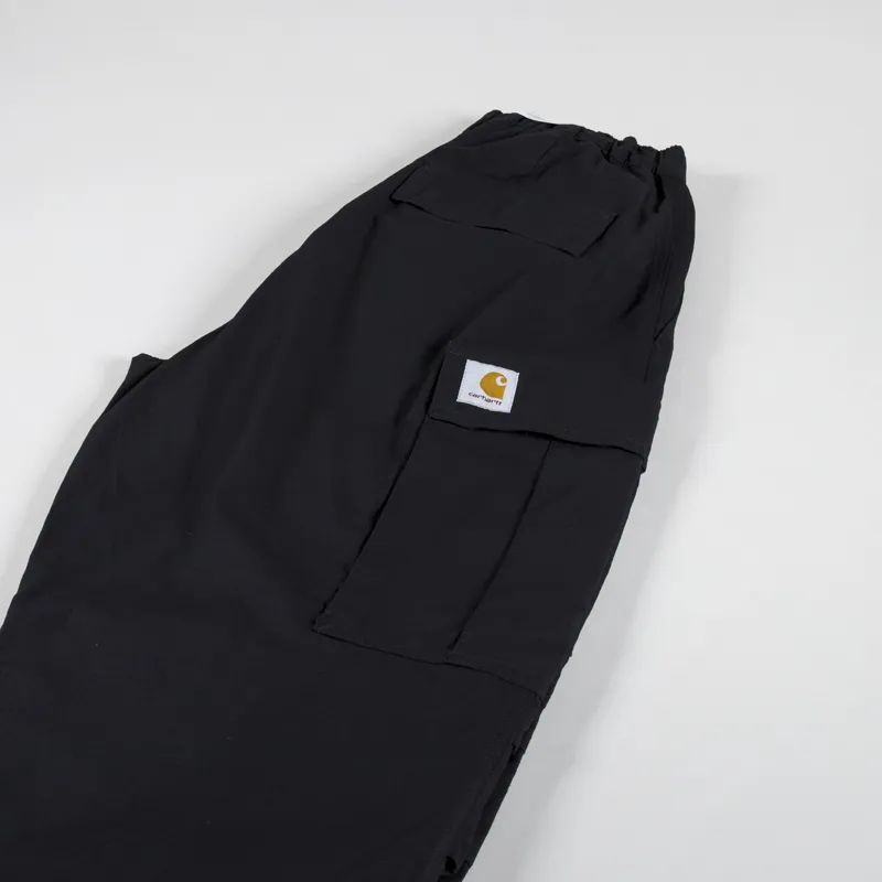 Carhartt WIP Jet Cargo Pant Black Rinsed-5