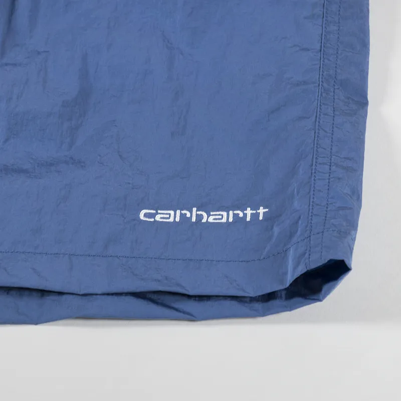 Carhartt WIP Tobes Swim Trunks Sorrent White-3