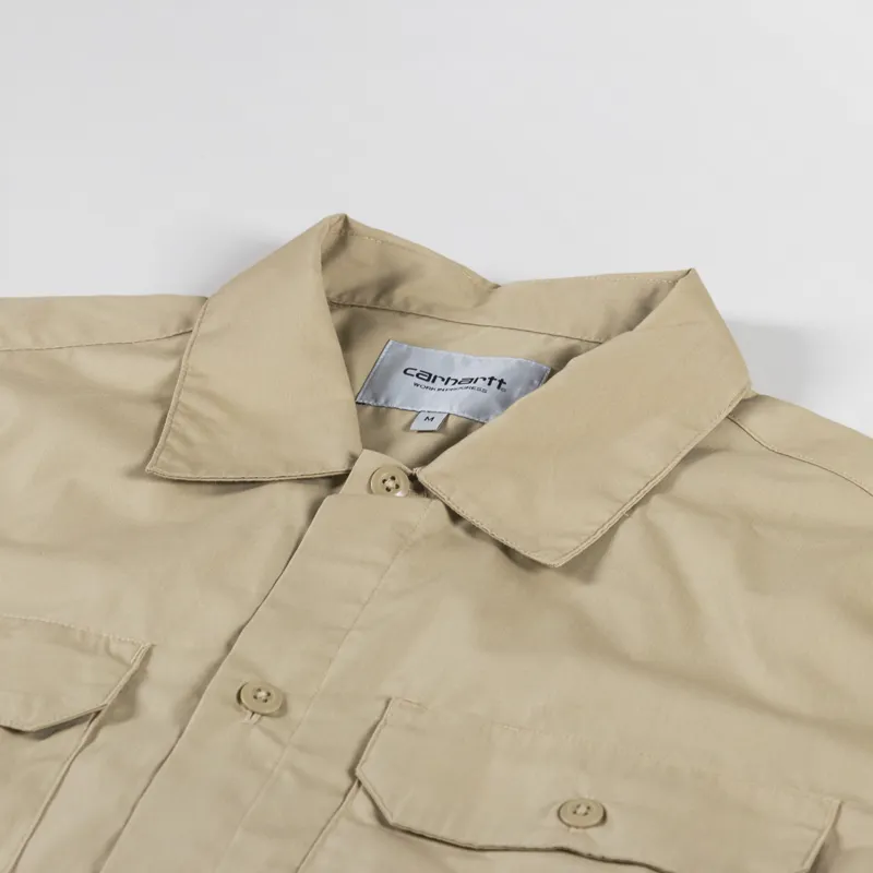 Carhartt WIP Short Sleeve Craft Shirt Sable-2